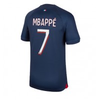 Stroje piłkarskie Paris Saint-Germain Kylian Mbappe #7 Koszulka Podstawowej 2023-24 Krótki Rękaw